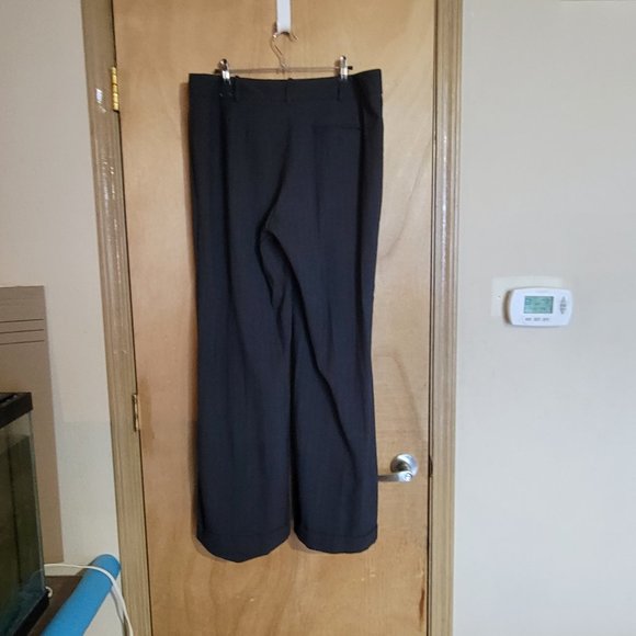 💜Worthington Modern Fit Size 14 Slacks Pants Dark Gray - Picture 5 of 5